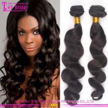 Loose curl wave remy virgin human hair extension malaysian loose wave hair